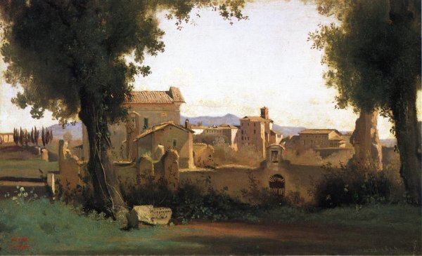 View in the Farnese Gardens