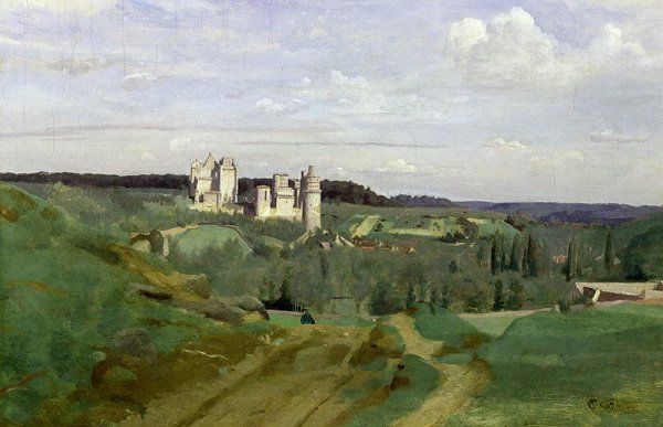 View of the Chateau de Pierrefonds, c.1840-45