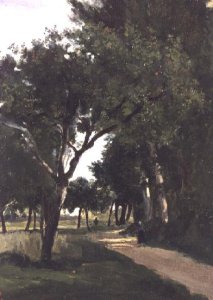 Avenue in the Woods, near Chaville, c.1824