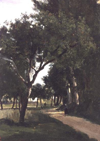 Avenue in the Woods, near Chaville, c.1824