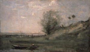 Corot's Studio, c.1860