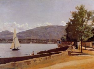 The Quai des Paquis, Geneva, c.1842