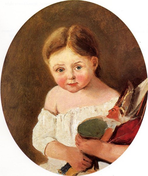 The Youngest Daughter of M. Edouard Delalain, c.1845-50