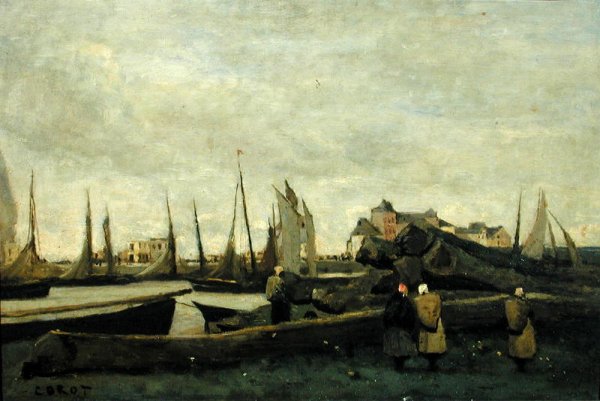 Treport - A Quay, c.1855-65