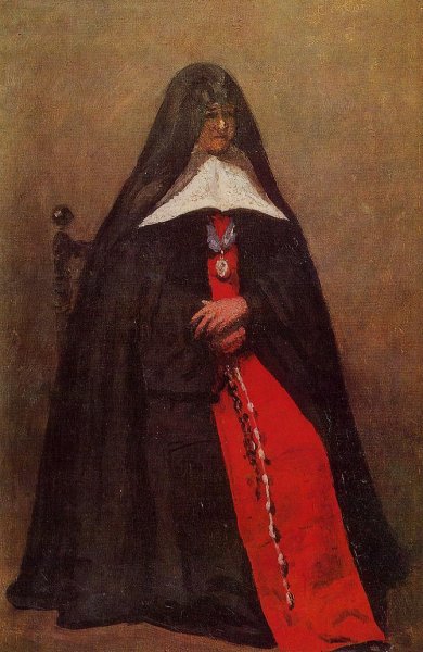 The Mother Superior of the Convent of the Annonciades