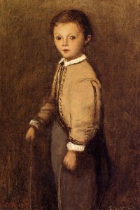 Fernand Corot, the Painter's Grand Nephew, at the Age of 4 and a Half Years