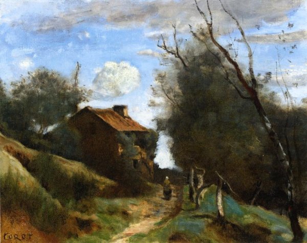 Path Towards a House in the Countryside