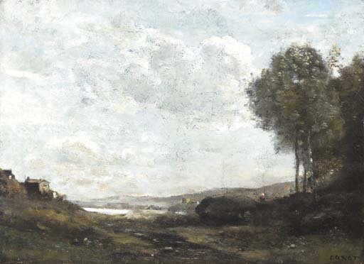 Paysage au Bord du Lac