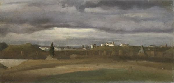 Roman Landscape, With A View Of Monte Testaccio