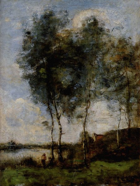 Fisherman at the River Bank