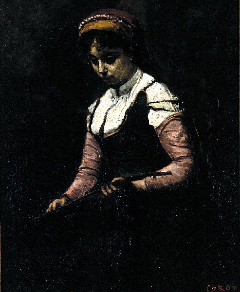 Girl with Mandolin