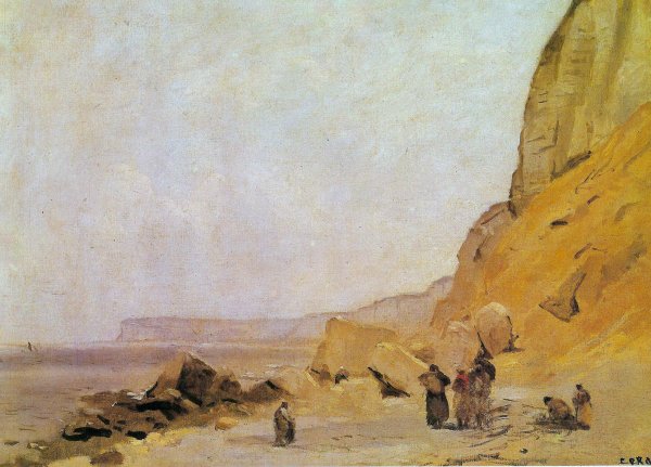 Landscape from the french coast