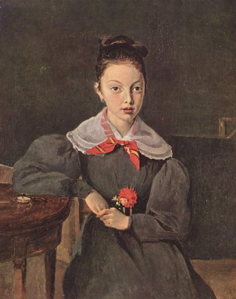 Portrait of Octavie Sennegon, the artist's niece (later Madame Chamouillet)