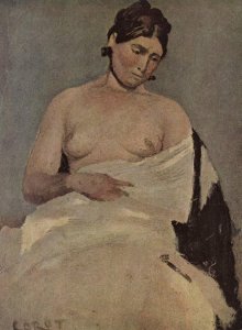 Seated Woman with chest